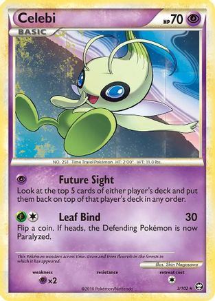 Celebi - 3/102 (Non-Holo Movie Exclusive) (3) [Triumphant]