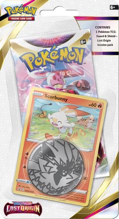Pokemon Lost Origin Single Pack Blister [Scorbunny]