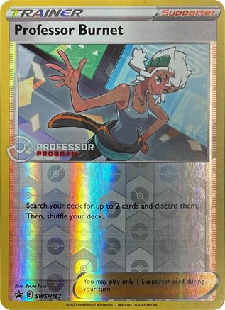 Professor Burnet - SWSH167 (2021) () [Professor Program Promos] Reverse Holofoil