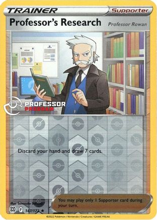Professor's Research - 147/172 (2021) (147) [Professor Program Promos] Reverse Holofoil