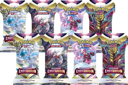Pokemon Lost Origin Sleeved Booster Pack Bundle [Set of 8]