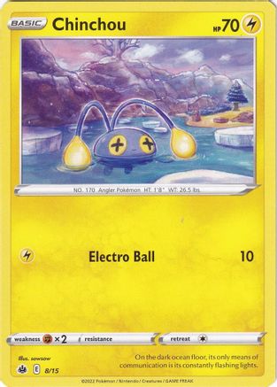 Chinchou - 8/15 (8) [McDonald's Promos 2022]