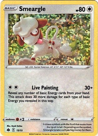 Smeargle - 15/15 (15) [McDonald's Promos 2022] Holofoil