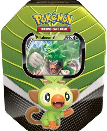 Pokemon Galar Partners International Tin [Rillaboom V]