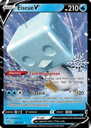Eiscue V - 055/192 (Holiday Calendar) (55) [Miscellaneous Cards & Products] Holofoil