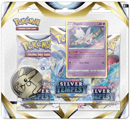Pokemon Silver Tempest 3 Pack Blister [Togetic]