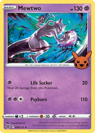 Mewtwo (56) [Trick or Trade BOOster Bundle] Holofoil