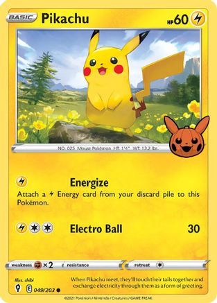 Pikachu (49) [Trick or Trade BOOster Bundle]