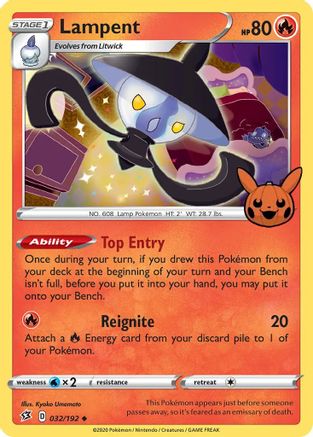 Lampent (32) [Trick or Trade BOOster Bundle]