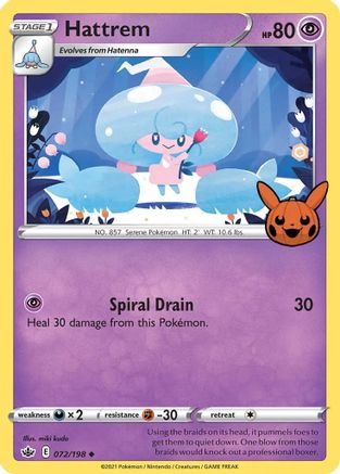 Hattrem (72) [Trick or Trade BOOster Bundle]