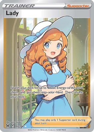 Lady (Full Art) (193) [SWSH11: Lost Origin] Holofoil