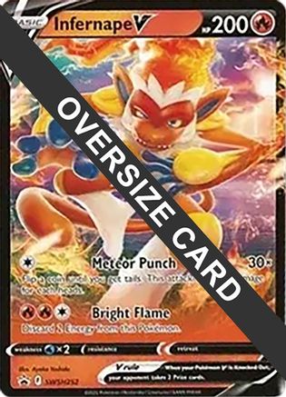 Infernape V - SWSH252 (SWS252) [Jumbo Cards] Holofoil