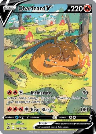 Charizard V - SWSH260 (SWSH260) [SWSH: Sword & Shield Promo Cards] Holofoil