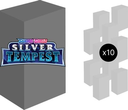 Pokemon Silver Tempest Build & Battle Box Display
