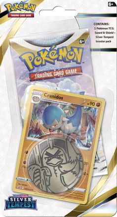 Pokemon Silver Tempest Single Pack Blister [Cranidos]