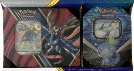 Pokemon Legends of Galar Tin + Galar Partners Tin 2-pack [Zacian V/Inteleon V] (Retail Exclusive)