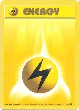 Lightning Energy (100) [Base Set]