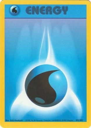 Water Energy (102) [Base Set]