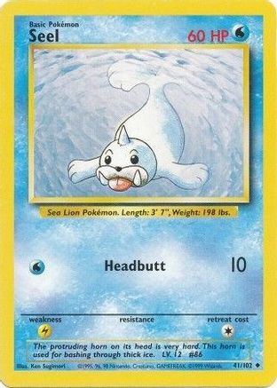 Seel (41) [Base Set]