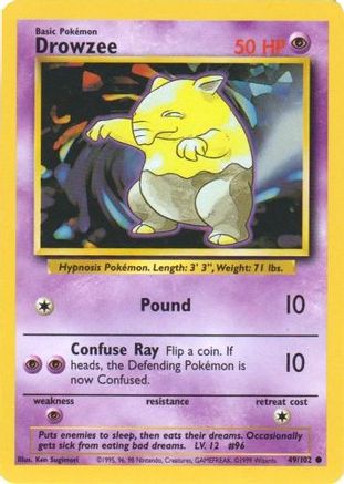 Drowzee (49) [Base Set]