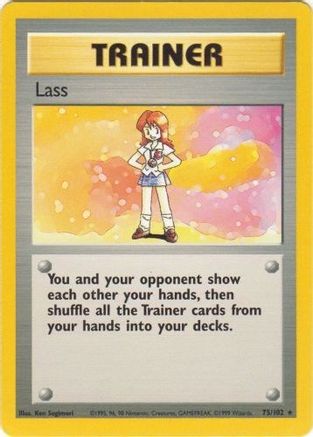 Lass (75) [Base Set]