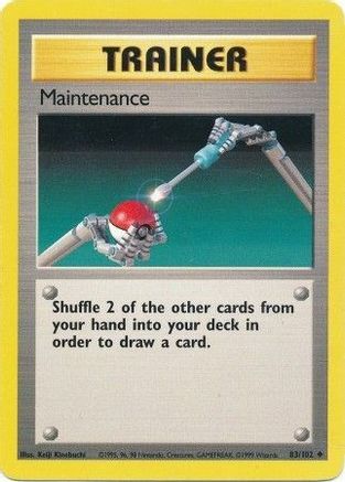 Maintenance (83) [Base Set]