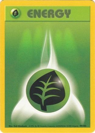 Grass Energy (99) [Base Set]