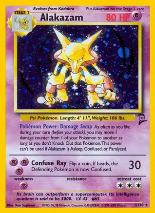 Alakazam (1) [Base Set 2] Holofoil