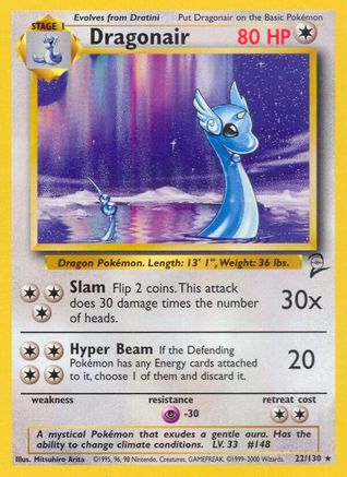 Dragonair (22) [Base Set 2]