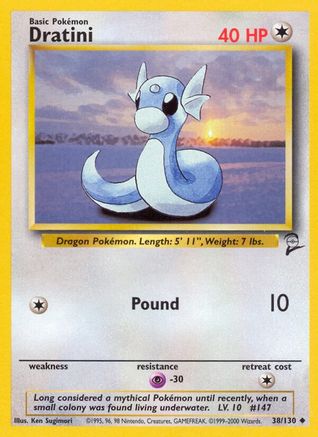 Dratini (38) [Base Set 2]