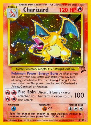 Charizard (4) [Base Set 2] Holofoil