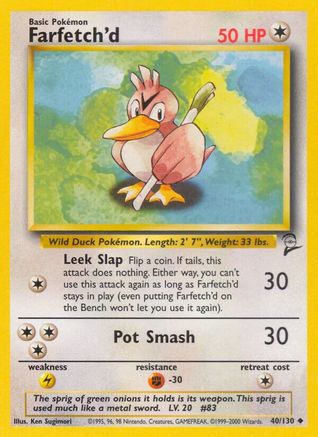 Farfetch'd (40) [Base Set 2]
