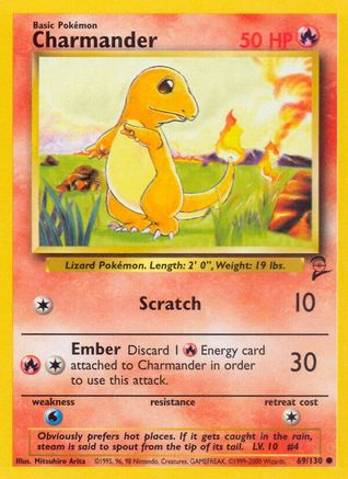 Charmander (69) [Base Set 2]