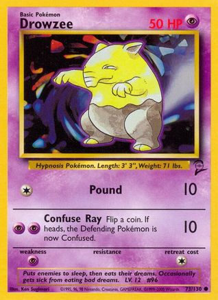 Drowzee (73) [Base Set 2]