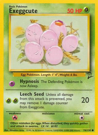 Exeggcute (74) [Base Set 2]