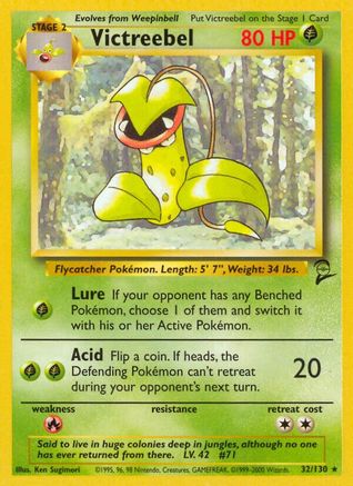 Victreebel (32) [Base Set 2]