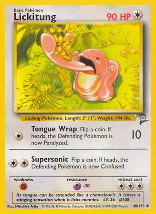 Lickitung (48) [Base Set 2]