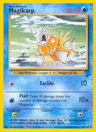 Magikarp (50) [Base Set 2]