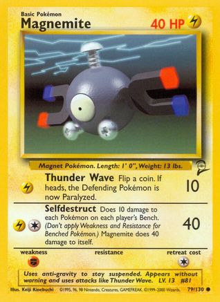 Magnemite (79) [Base Set 2]
