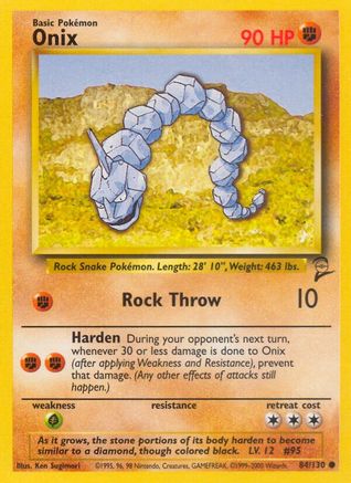 Onix (84) [Base Set 2]