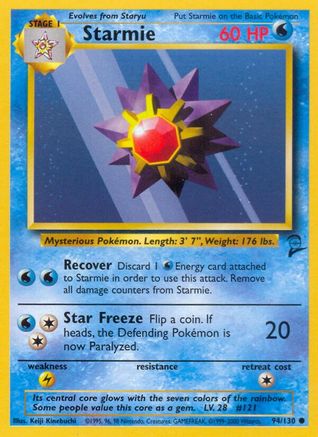 Starmie (94) [Base Set 2]
