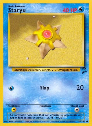 Staryu (95) [Base Set 2]