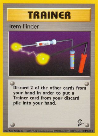 Item Finder (103) [Base Set 2]