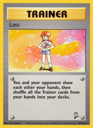 Lass (104) [Base Set 2]