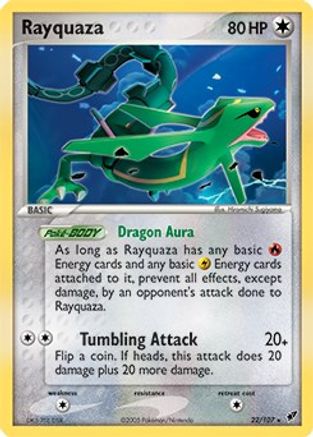 Rayquaza - 22/107 (22) [Deck Exclusives] Holofoil