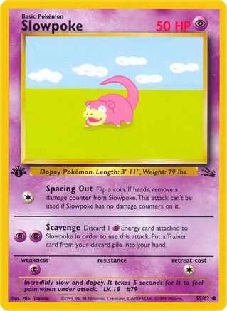 Slowpoke (55) [Fossil] Unlimited