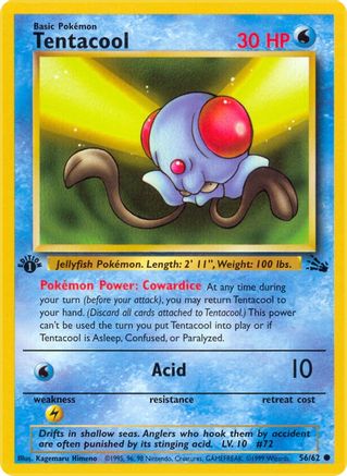 Tentacool (56) [Fossil] Unlimited
