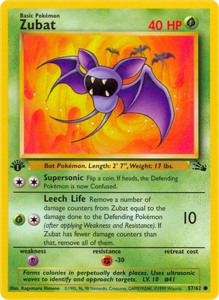 Zubat (57) [Fossil] Unlimited