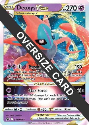 Deoxys VSTAR - SWSH268 (SWSH268) [Jumbo Cards] Holofoil