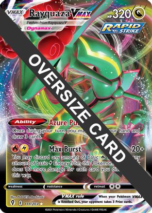 Rayquaza VMAX - 111/203 (111) [Jumbo Cards] Holofoil